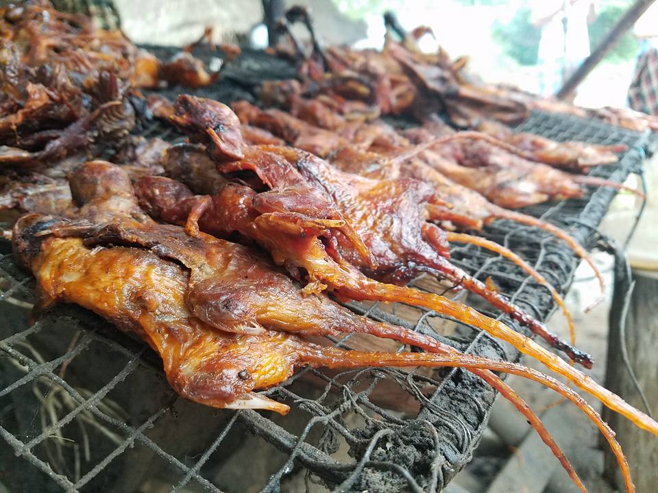 Busabout Cambodian Adventure food rat street food