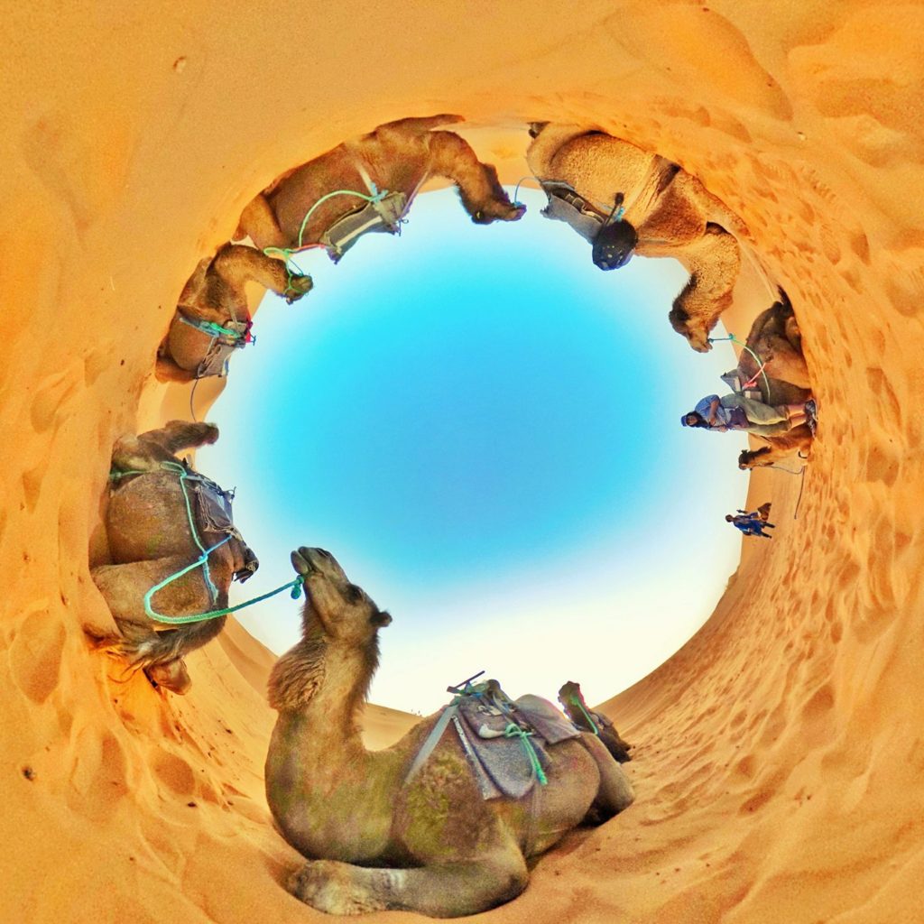 camel ride morocco desert