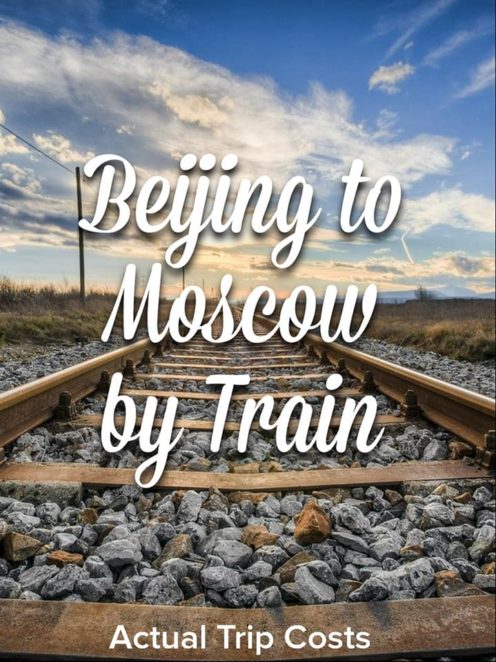 Planning a trip on the Trans Mongolian Railway or The Trans Siberian Train journey can be overwhelming.  This has all my costs associated with my rail journey with a tour.  #TransMongolian #TransSiberian #Budget #Russia #Mongolia #China