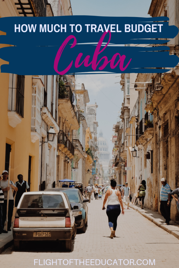 How expensive is Cuba? Well here are my actual costs when I was in Cuba. Click to read to help you plan your trip to Cuba!