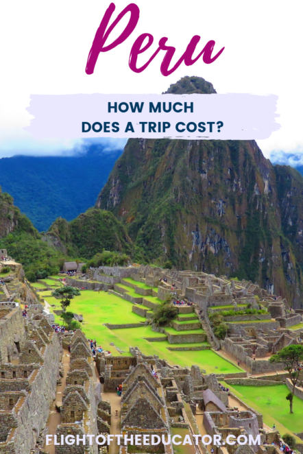 If you're going to travel to Peru in South America, then you need to know the costs! #Peru #SouthAmerica #MachuPicchu #travel