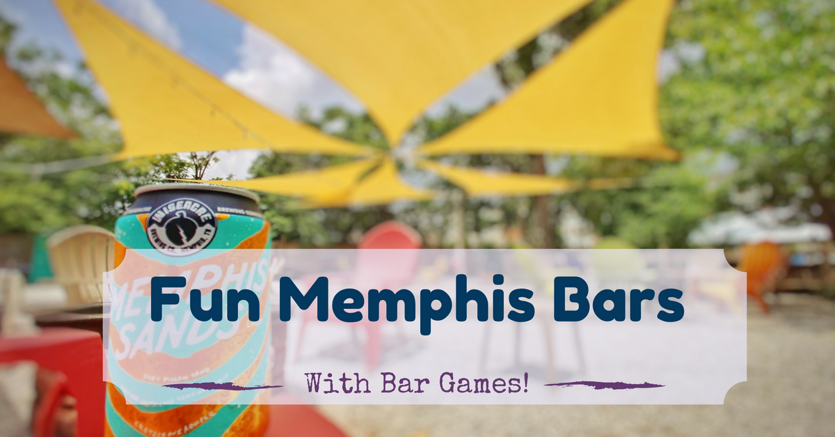 Fun memphis bars with bar games
