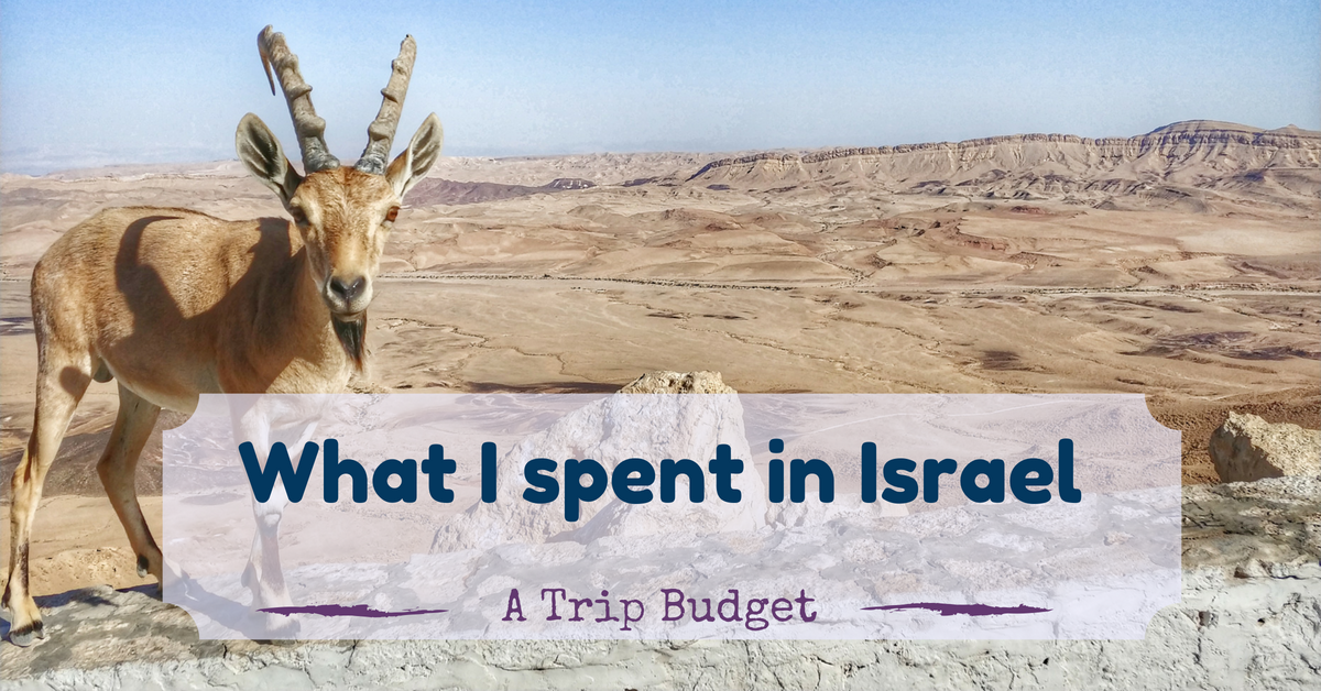 how much does a trip to israel cost