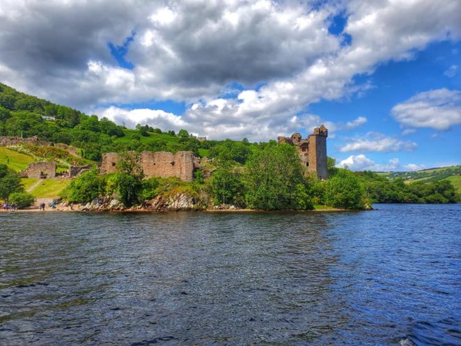 Urquhart tours on a loch ness cruise