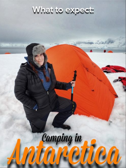 Antarctica is a major bucket list achievement, but have you considered going camping on Antarctica? This is everything you need to know about what to expect, what to bring, and what you'll see! #Antarctica #camping #Polar #GAdventures #AntarcticaCamping #Camping in Antarctica
