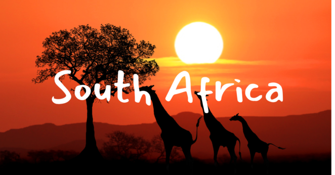 Travel with me to South Africa!